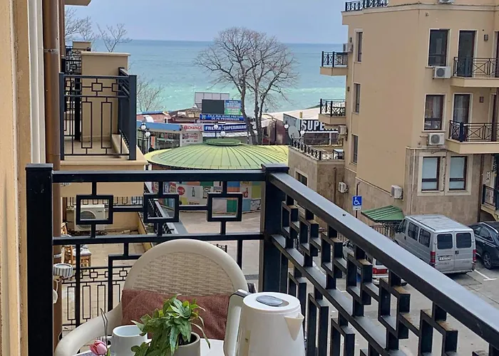 Apartament Sirena First Line - сирена на първа линия Złote Piaski